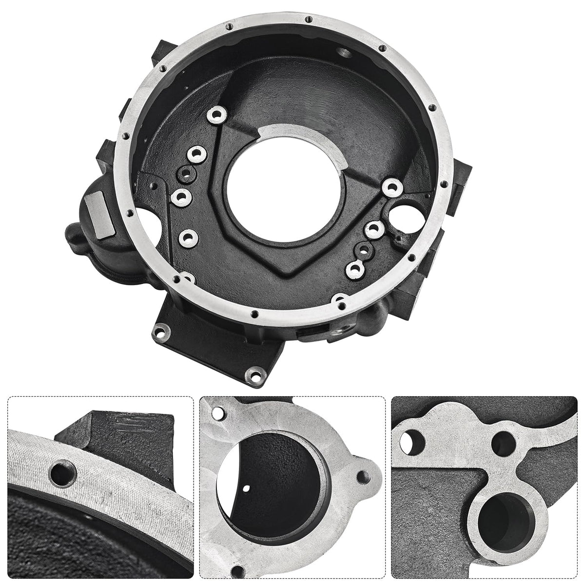 ProXlex Flywheel Housing 4993644 Fit for Cummins Engine 6CT ISC QSC ISL QSL C8.3 Fit for Hyundai R290LC3 R320LC3 R280LC Replaces# 3908799 3902565