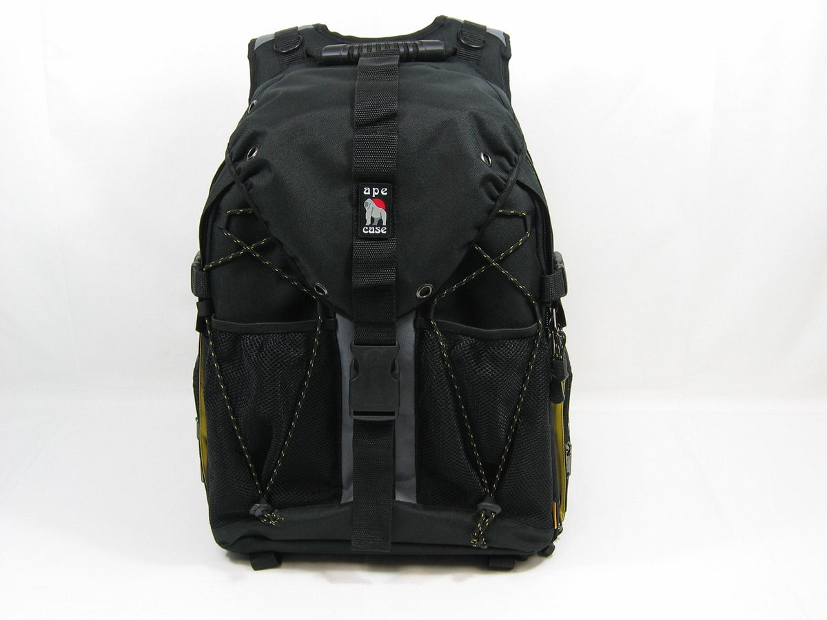 Ape Case, ACPRO2000, Large backpack, Laptop compartment, Padded, Rain cover included, Adjustable straps, Camera Backpack, Equipment bag, Black (ACPRO2000)