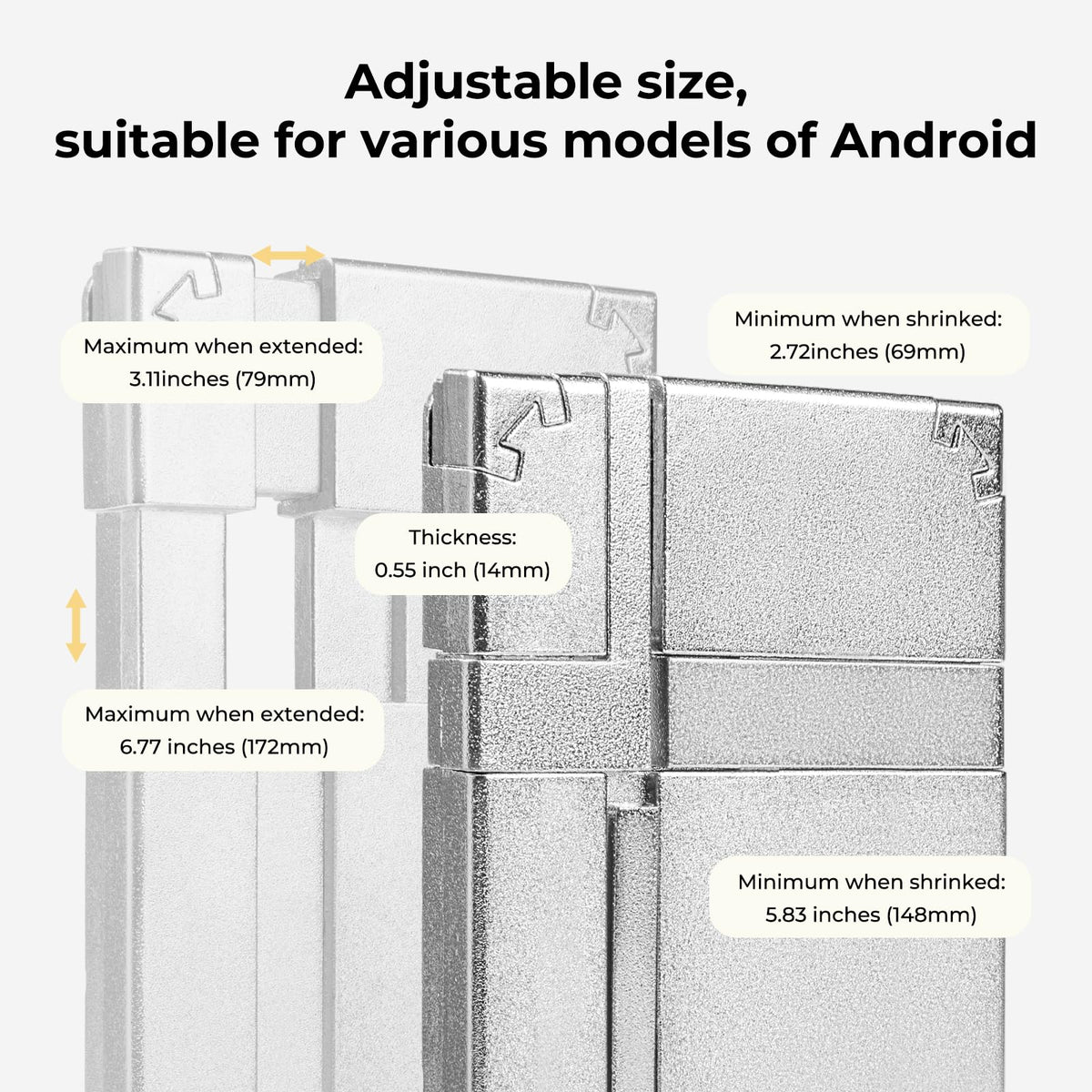 HTVRONT Phone Case Heat Press Machine Bundle - Compatible with iPhone & Android