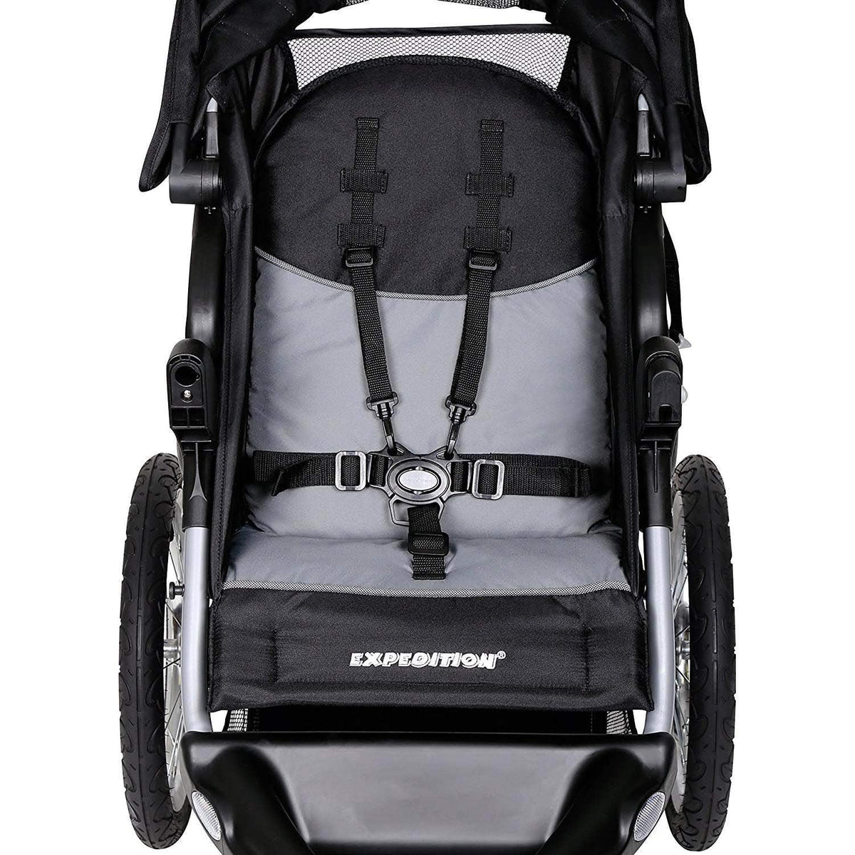 Baby Trend Expedition® Jogger Travel System with EZ Flex-Loc® Infant Car Seat, Millenium White