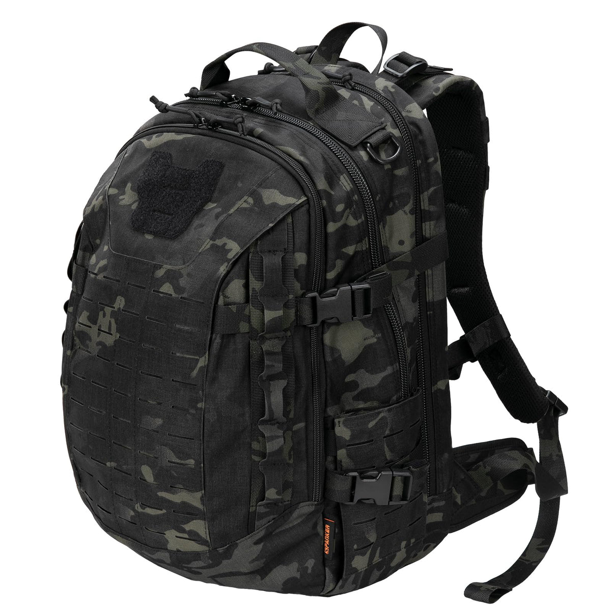 EXCELLENT ELITE SPANKER 40L Tactical Military Backpack for Men and Women Large Rucksack Assault Pack Bag for Outdoor Camping, Hiking,Travel Backpacking(Multicam Black)