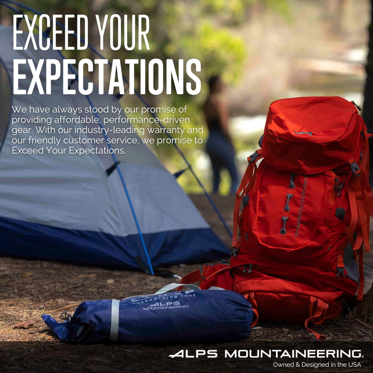 ALPS Mountaineering Lynx 4-Person Tent - Dark Teal/Gray