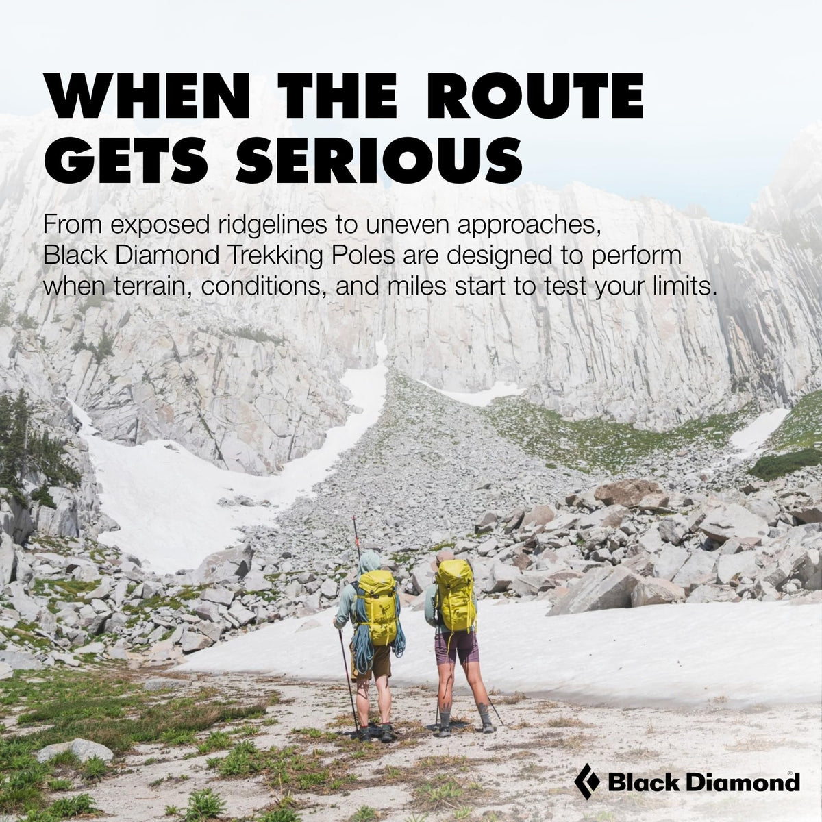 BLACK DIAMOND Distance Carbon Z Trekking Poles (Pair) | Ultralight Carbon Fiber | Z-Pole Folding Design | for Running & Hiking | Desert Sky | 110 cm