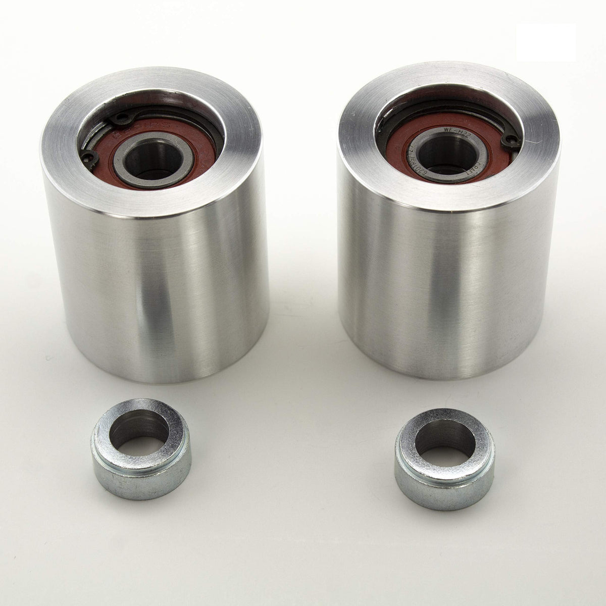 Belt Grinder 2x72 wheel set knife grinder 5" Drive 5/8" bore 4" track 2" Idler (5" 5/8-4" - 2")