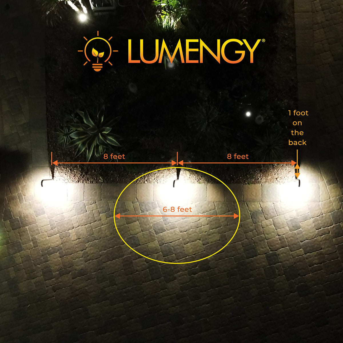 LUMENGY 3W LED Landscape Bollard Path Light, Modern Curved Design, 12V Low Voltage, IP67 Waterproof, for Pathways, Driveways and Walkways, Black Finish, 4 Pack