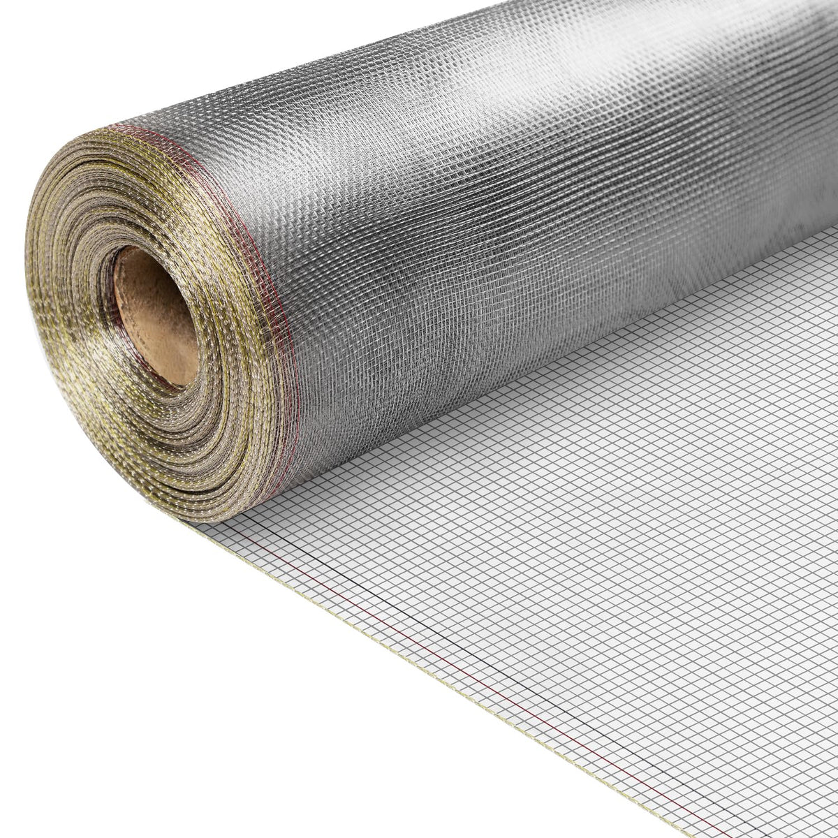 ModaCraft 304 Stainless Steel Window Screen Roll, 39.4" x 98.4 ft Heavy Duty Screen Mesh for Window, Door, Patio, Porch & Sliding Door, Rust-Proof Insect Screen Replacement, Durable Metal Screen Wire