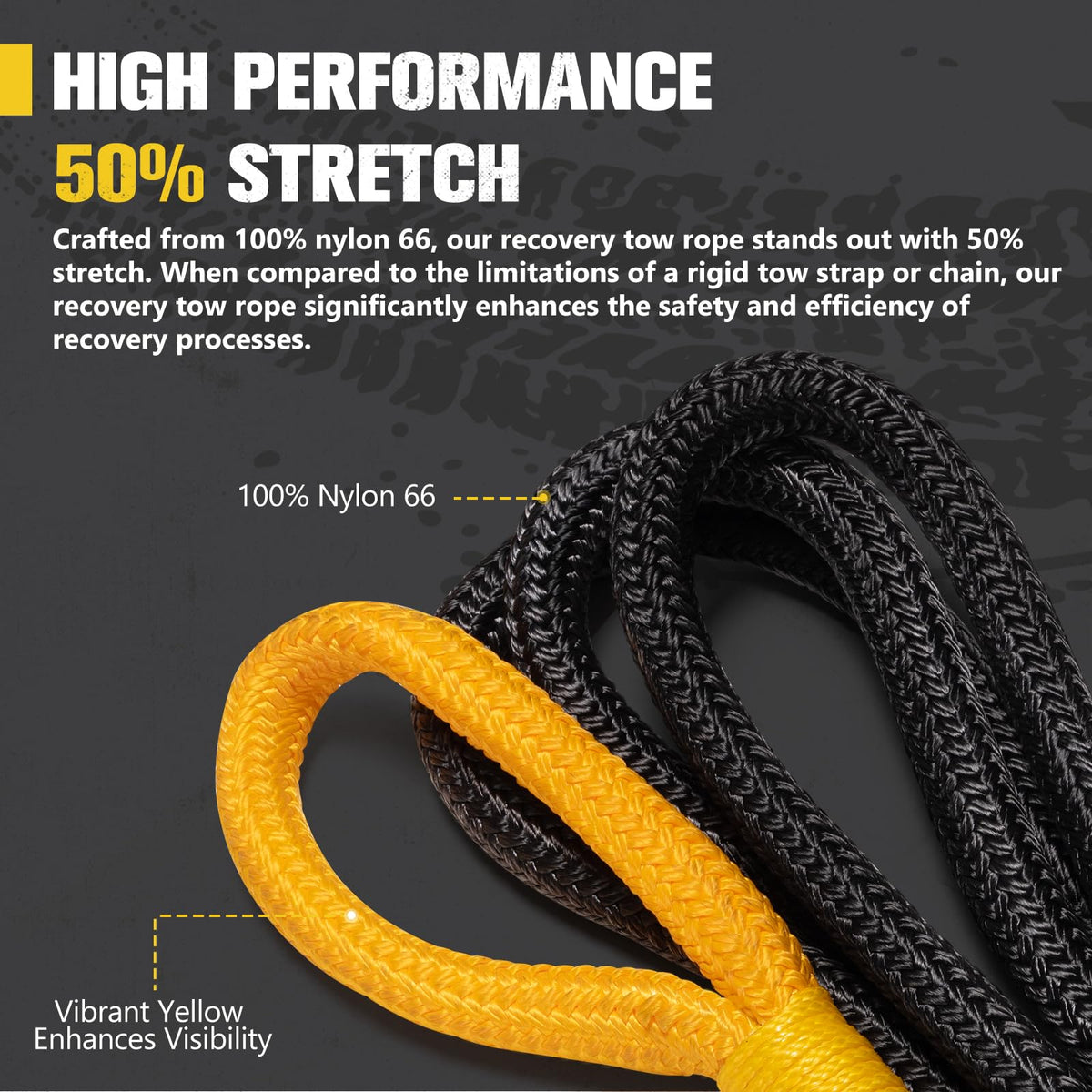 BUNKER INDUST Off-Road Traction Boards (Gen 10) Green + 1"×30ft Kinetic Recovery Rope with 2 Soft Shackles Kit
