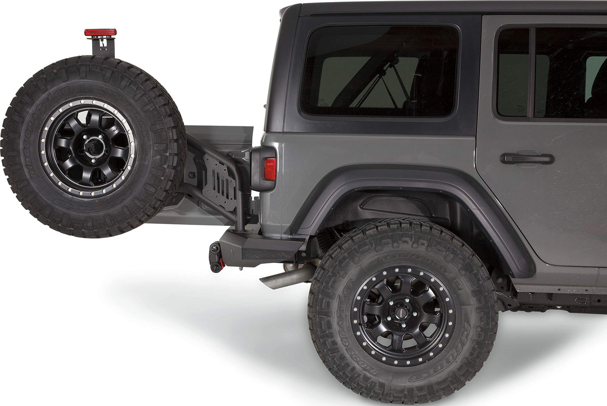 WARN 102255 Jeep JL Elite Rear Tire Carrier