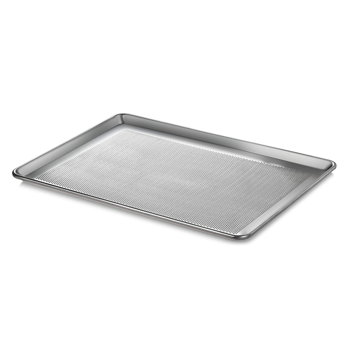 New Star Foodservice Commercial-Grade 18-Gauge Aluminum Sheet Pan/Bun Pan, Full Size, 18 L x 26 W x 1 H