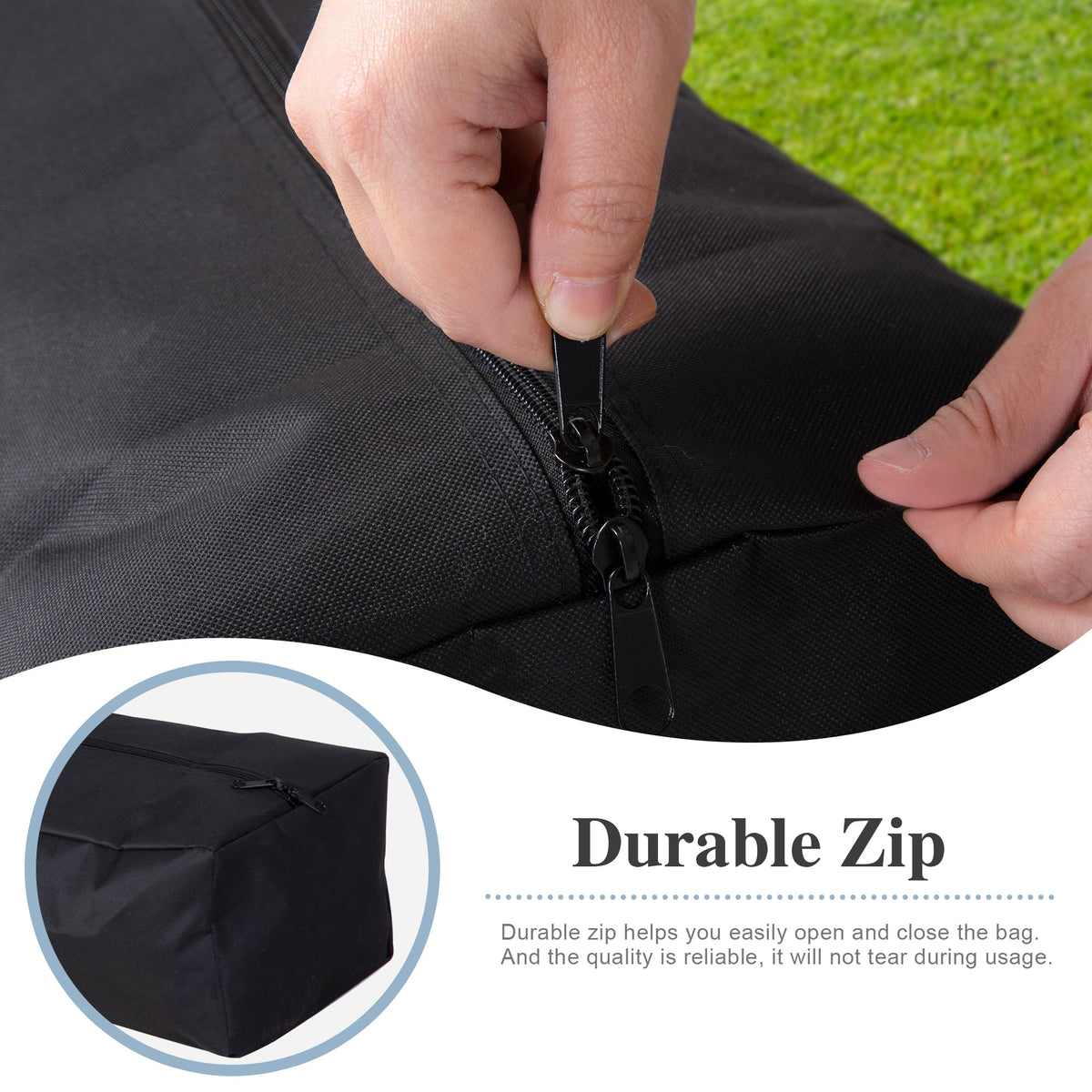 SUNCREAT Double Portable Hammock with Stand Included and Hammock Storage Bag Heavy Duty Hammock Cover