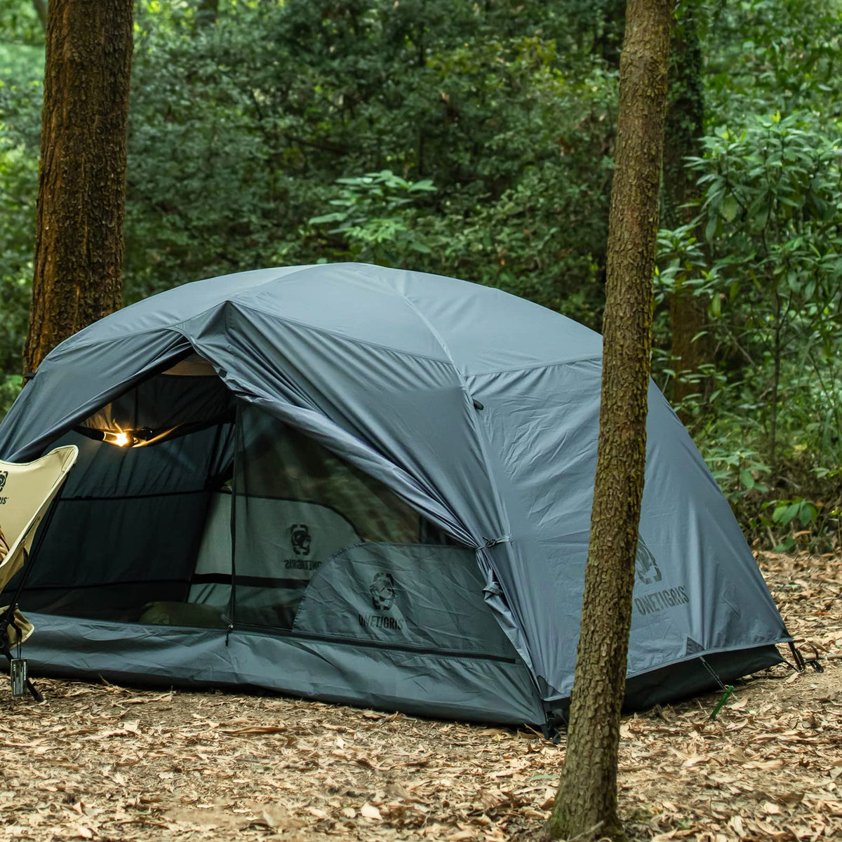 OneTigris COSMITTO 2 Person Backpacking Tent - Free Standing Lightweight Waterproof 3 Season Camping Tent for Outdoor Hiking Mountaineering