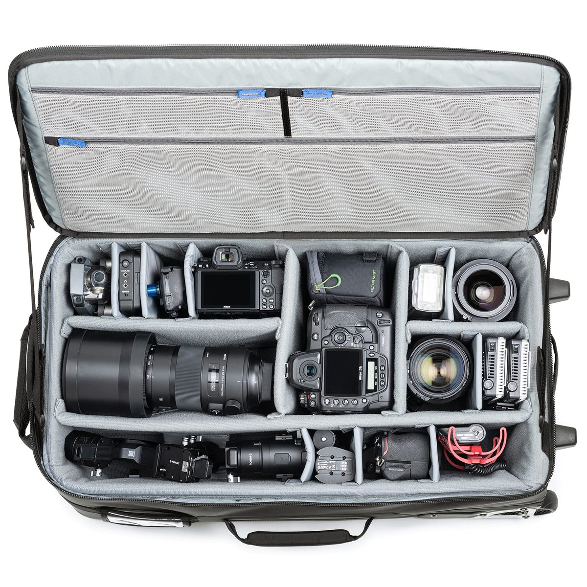 Think Tank Logistics Manager 30 V2, 2 Wheel Rolling Camera Case - Black, Compact