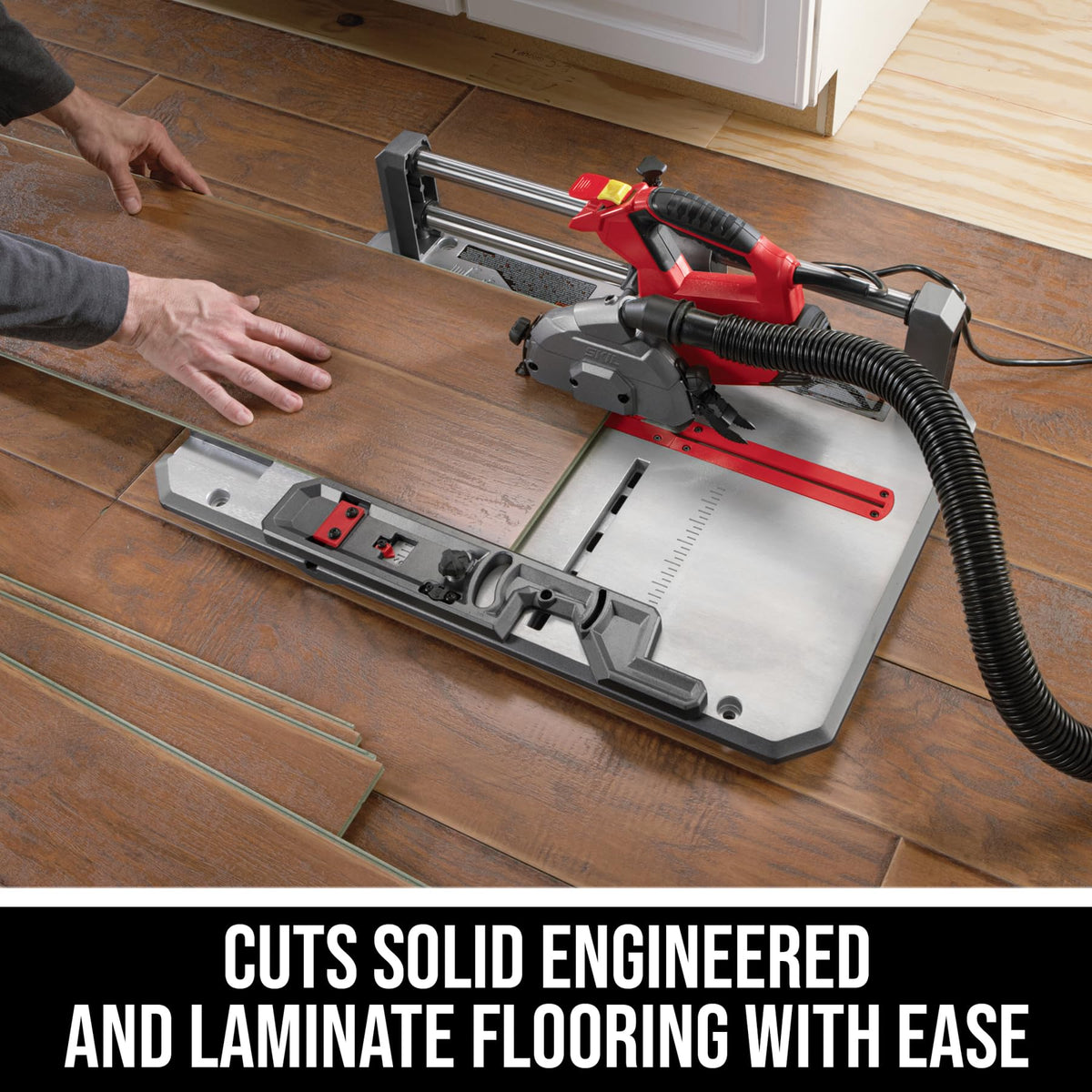 SKIL 3601-02 Flooring Saw with 36T Contractor Blade, Red and black