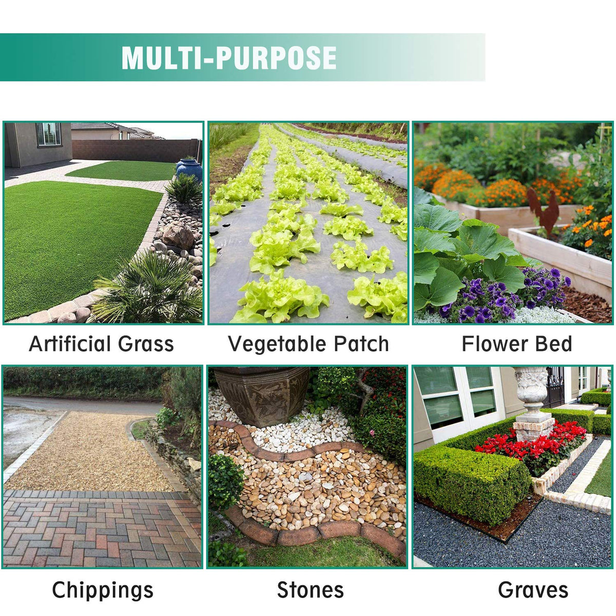 Snail 7ft x 200ft Weed Barrier Landscape Fabric Premium 5oz Pro Heavy Duty Ground Cover Anti-Weed Gardening Mat High Permeability Easy Setup Commercial Outdoor Weed Mat