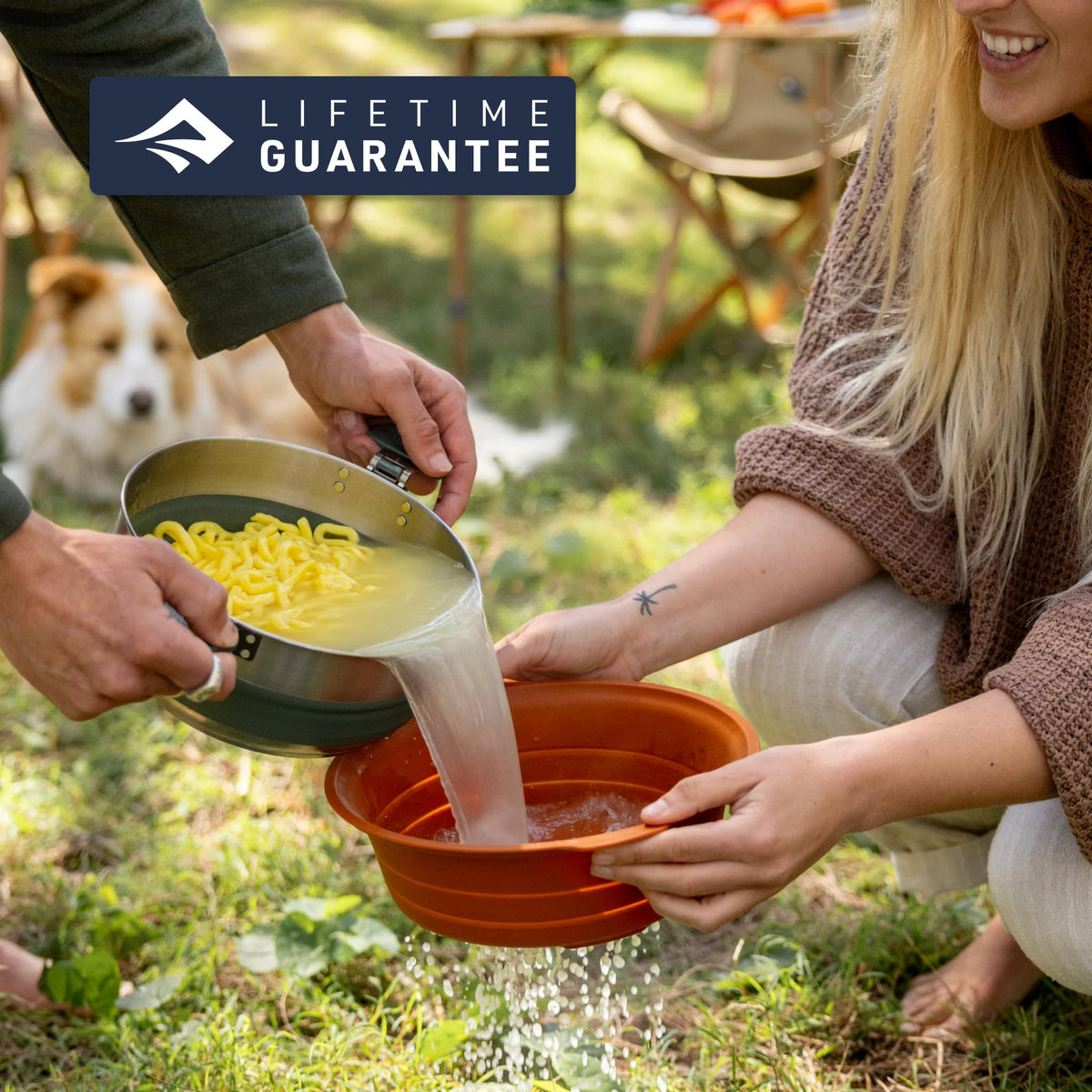 Sea to Summit Detour Stainless Steel Collapsible Pot, 5 Liters