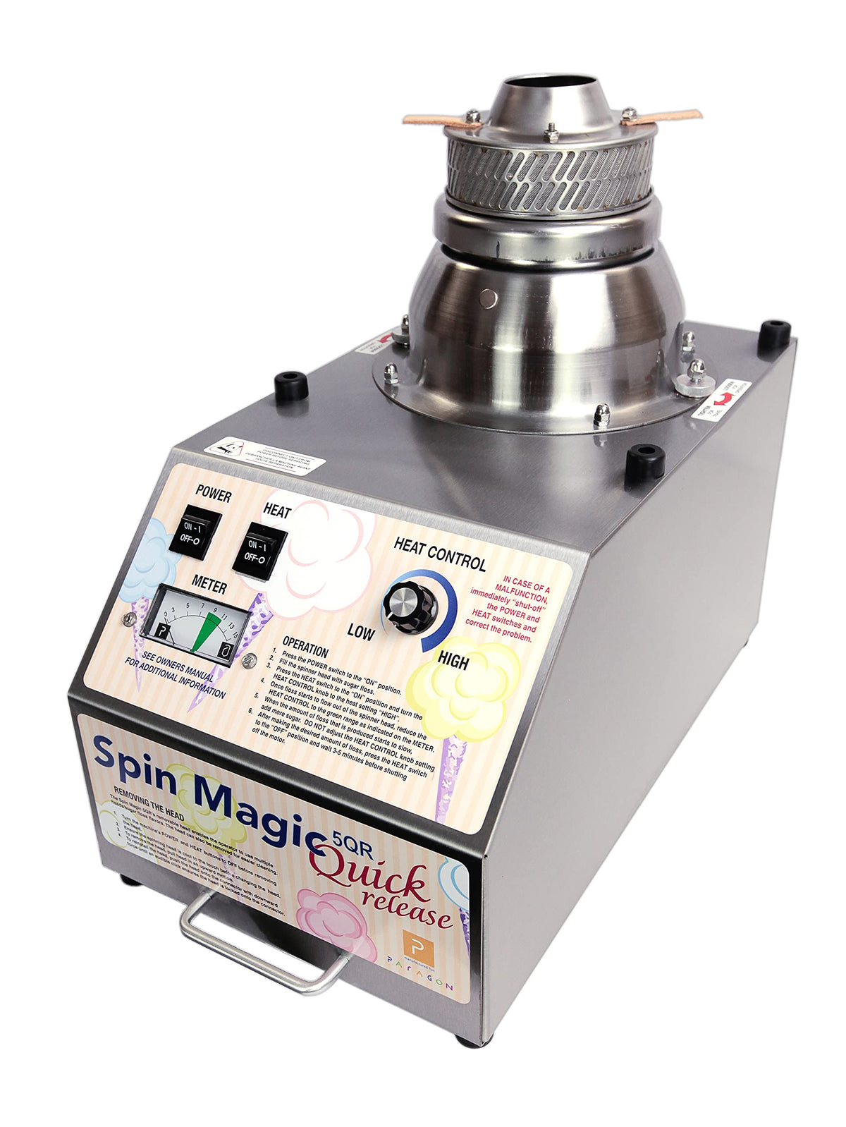 Spin Magic 5 Quick Release Cotton Candy Machine