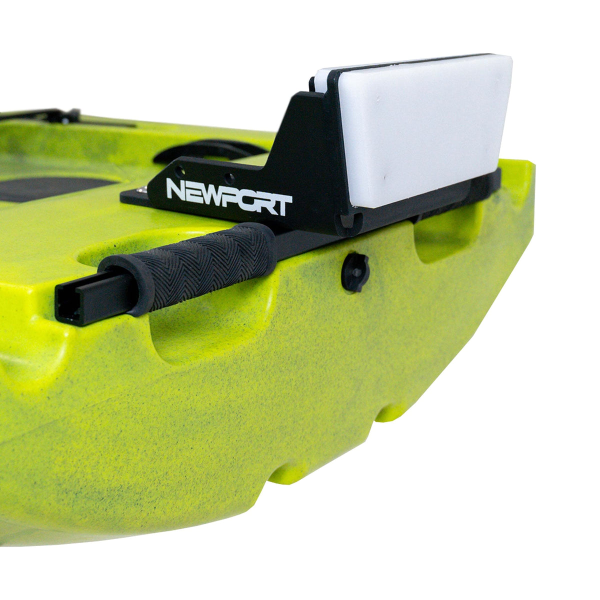 Newport Trolling Motor Transom Motor Mount - Kayaks - Freshwater and Saltwater - 1 Size, Gray