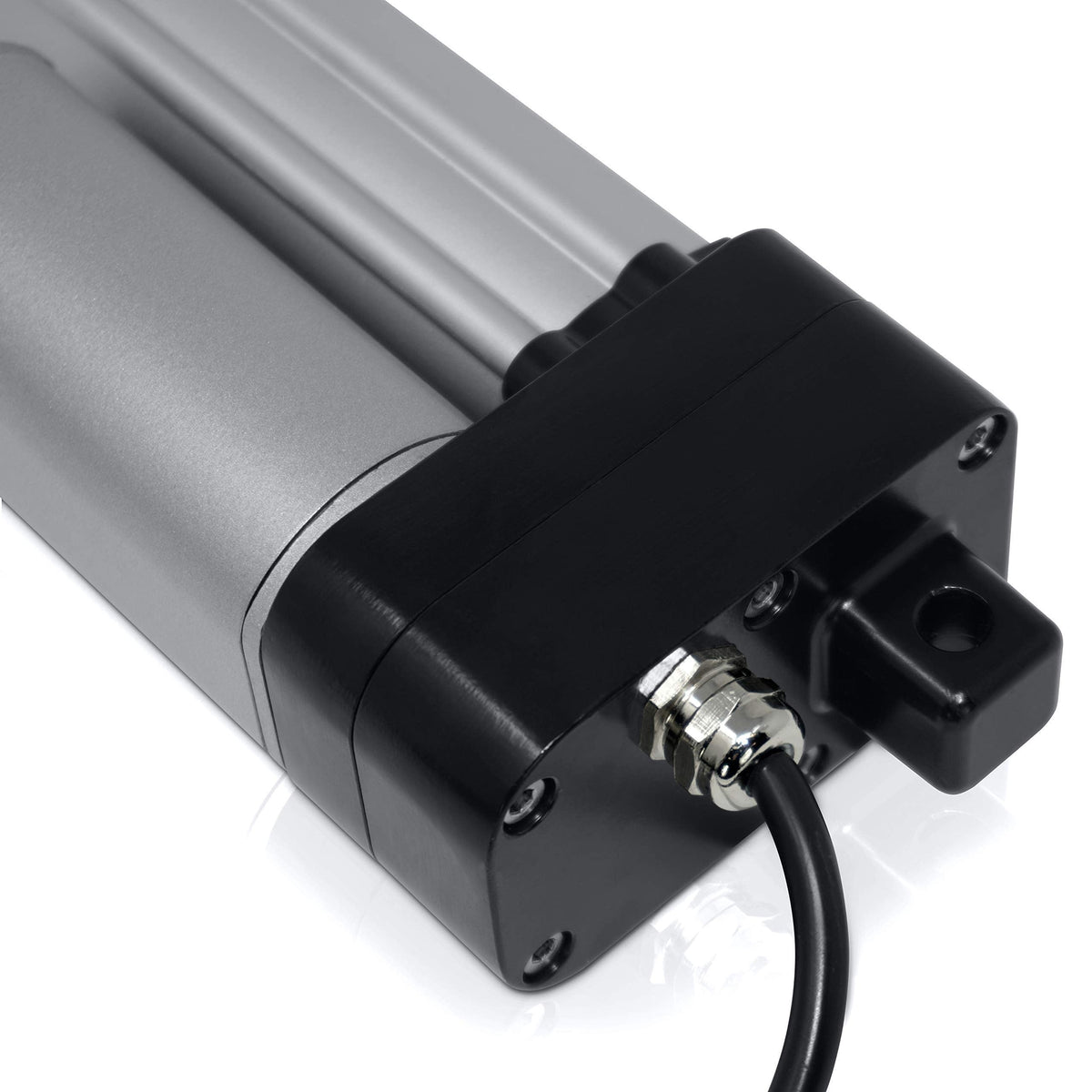Progressive Automations 12V Water-Resistant Linear Actuator - 24 inches Stroke, 450 lbs Force, IP66 Protection for Industrial Solar Usage Brushed DC Electric Motor Stainless-Steel Stroke Rod, PA-10