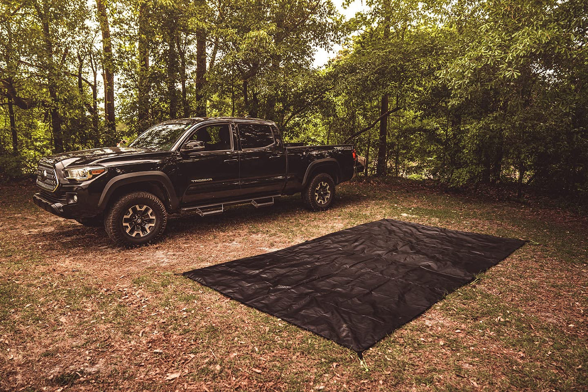 Gazelle Tents™, T4 Plus/T8 Tent Footprint, 300D, Waterproof Ground Tarp, 4 Tack Down Stakes, GA103