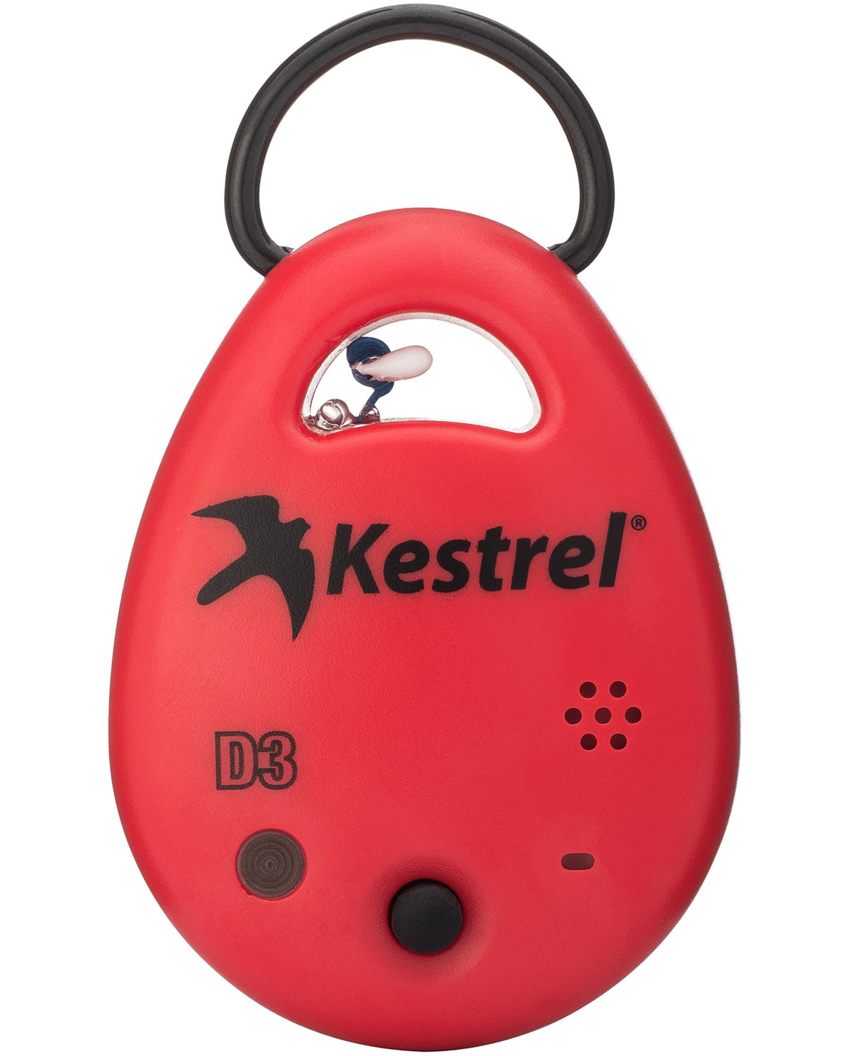 Kestrel Drop D3 Wireless Temperature, Humidity and Pressure Data Logger, Red