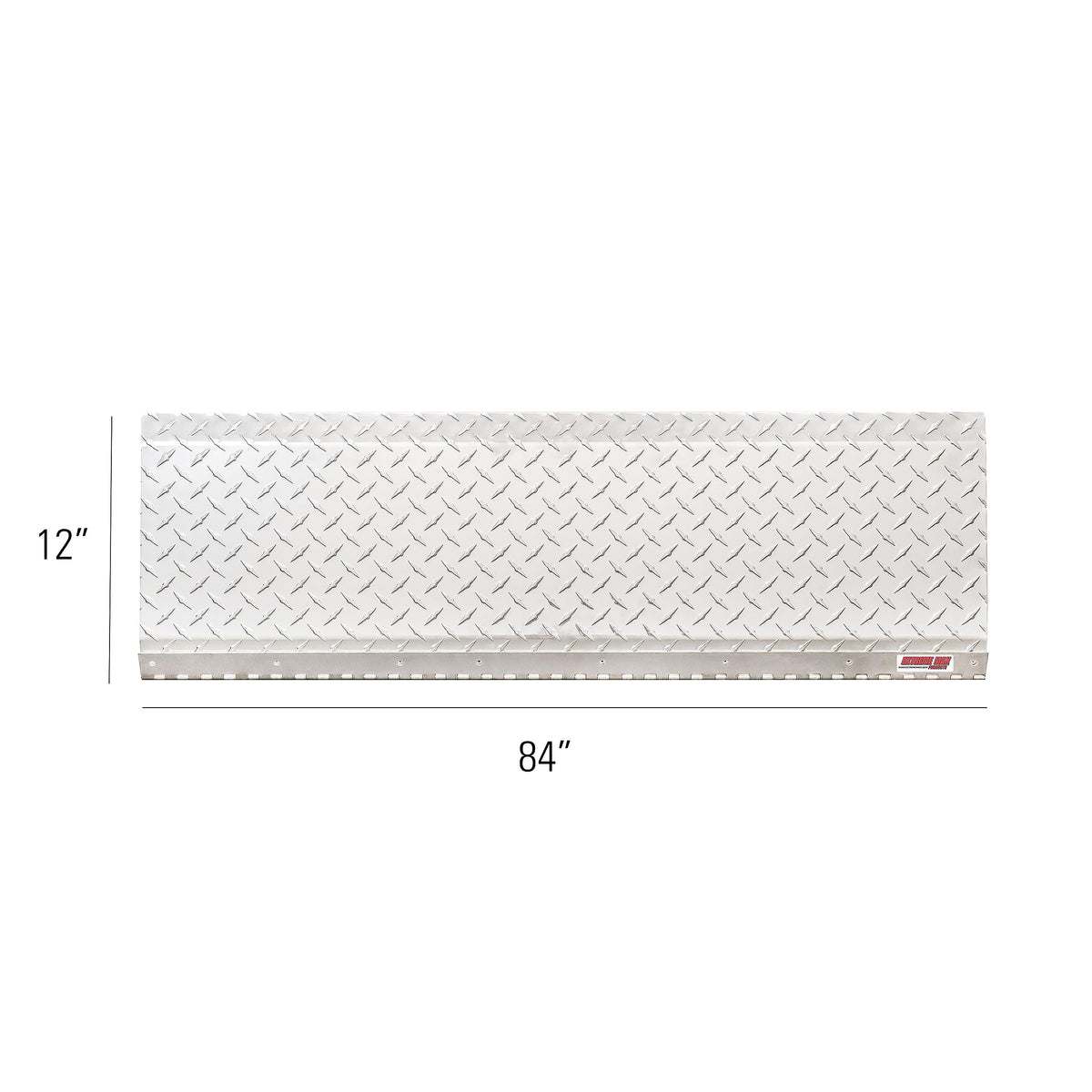 Extreme Max 3005.5278 Hinged Aluminum Trailer Door Slider Plate - 84"