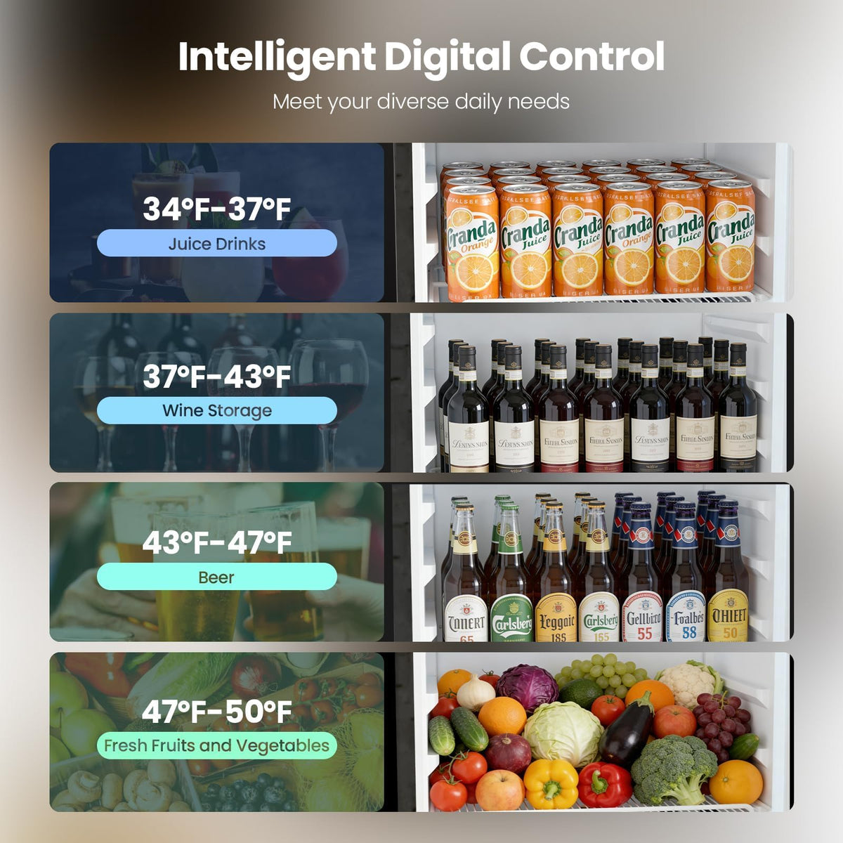 Kismile 9.1 Cu.Ft Large Commercial Refrigerator with Customizable Lightbox, Display Fridge with Wheels, Lock & Key, Double-Tempered Glass Beverage Refrigerator for Bar, Restaurant, Outdoor
