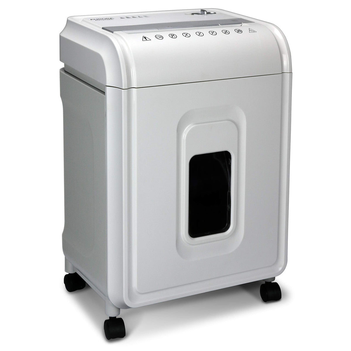 Aurora Professional Grade 12-Sheet Micro-Cut Paper and CD/Credit Card Shredder/ 60 Minutes Continuous Run Time, White/Gray