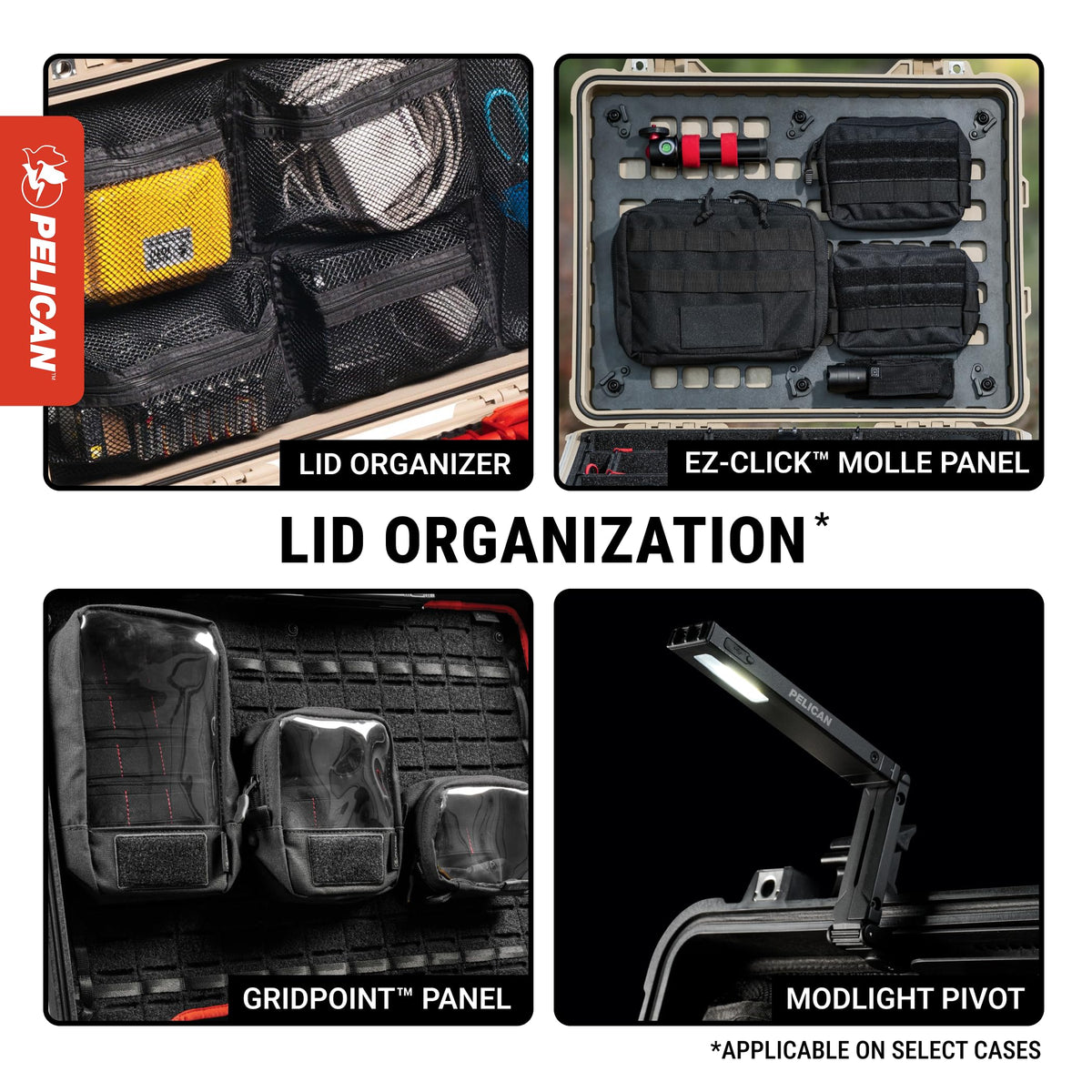 Pelican 1400 Case With Foam (Black)