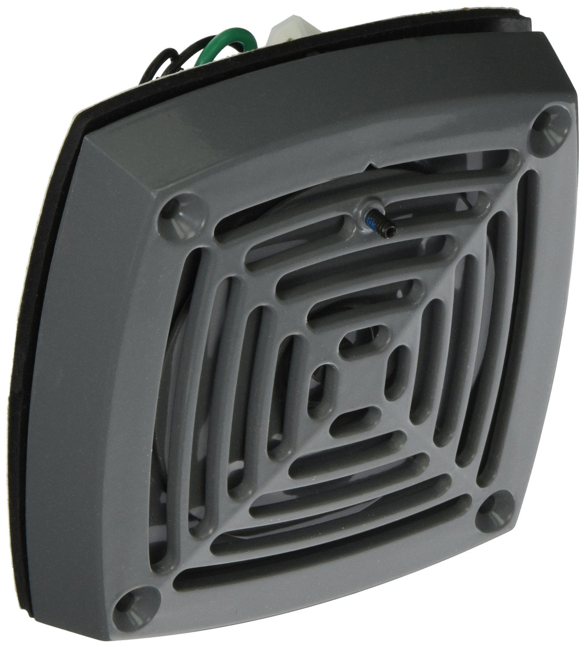 Vibrating Horn, 120V AC, .13 Amps, Panel Mount, Heavy Duty Die Cast, 4.625" x 4.625", Indoor - 1 Each