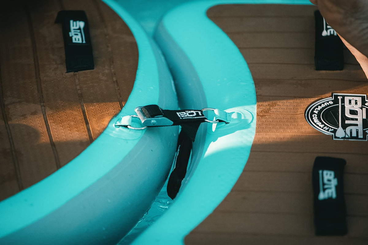 BOTE Floating Hangout Suite Drink Bar Aero Inflatable Hangout Bar Raft Kula 5 Cooler Compatible Center, MAGNEPod Compatible Travel Friendly Packable Portable Towable