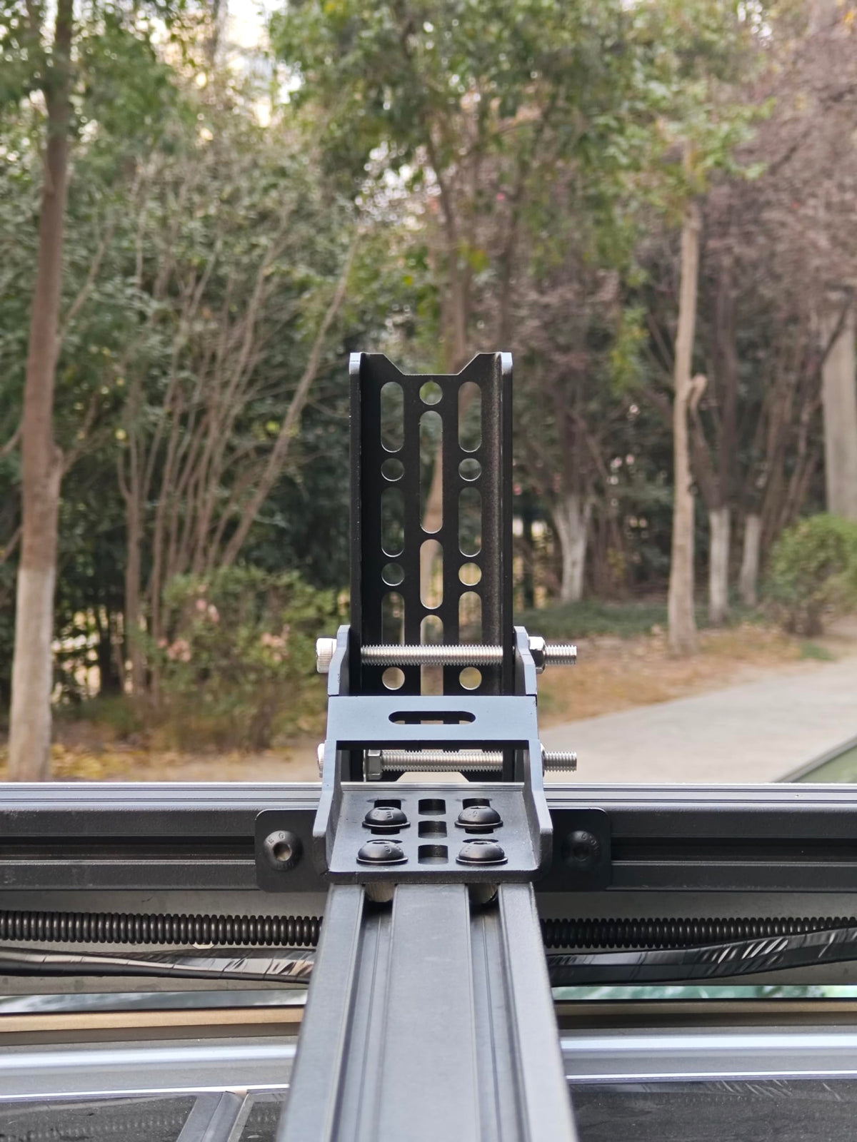 Heavy Duty 270 Degree Roof Rack Awning Bracket 4mm Stainless Steel Universal Fit Sun Seeker Awning Holder
