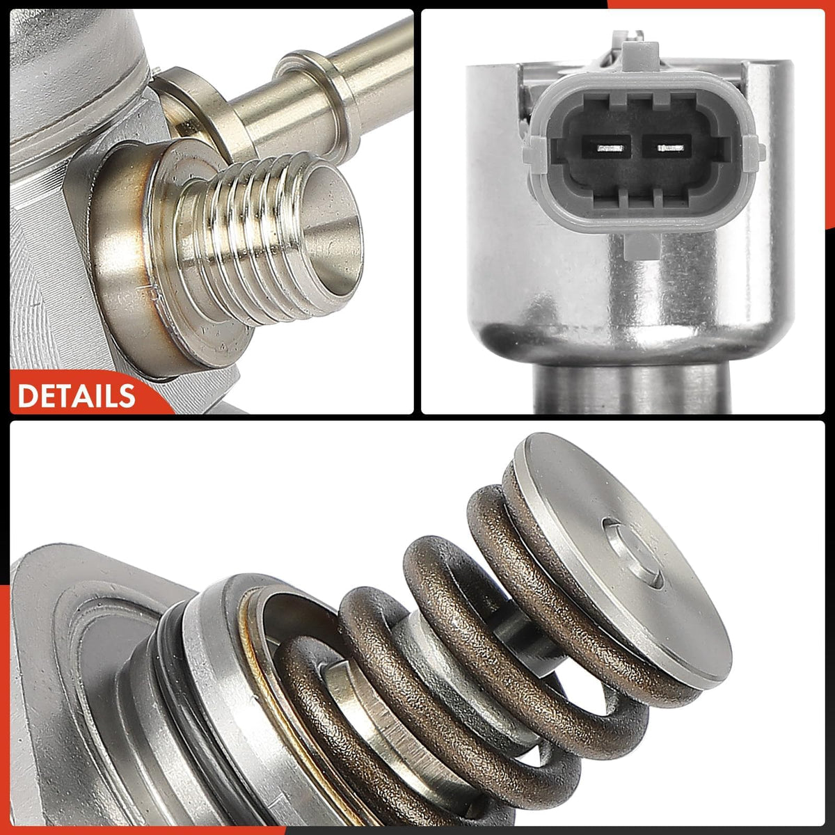 A-Premium Direct Injection High Pressure Fuel Pump Compatible with Kia Soul 2012-2016, Forte5/Forte Koup 2014-2016, Rio 2012-2014 & Hyundai Accent 2013-2014, Veloster 2013-2015, 1.6L, Gas