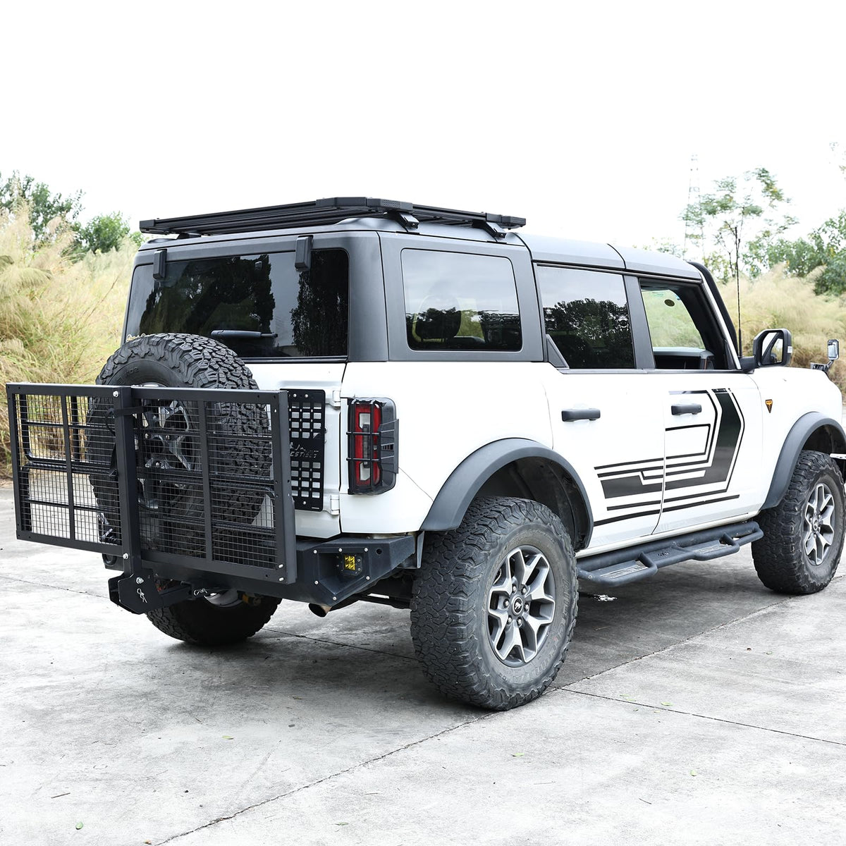 Folding Hitch Mount Cargo Carrier Rack - 750 LBS Heavy Duty Rear Luggage Basket for Car SUV, Fits 2" Receiver - Tow Hitch Cargo Rack for Camping Travel, Black