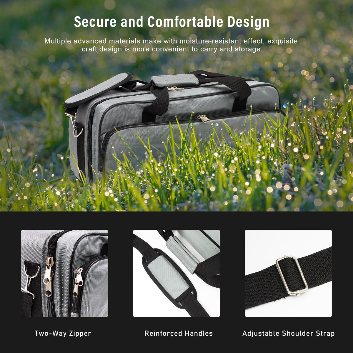 Astromania 50mm Finder & Guidescope Kit - Bundle with - Transport Bag for 1.25" Eyepiece and 2" Eyepiece