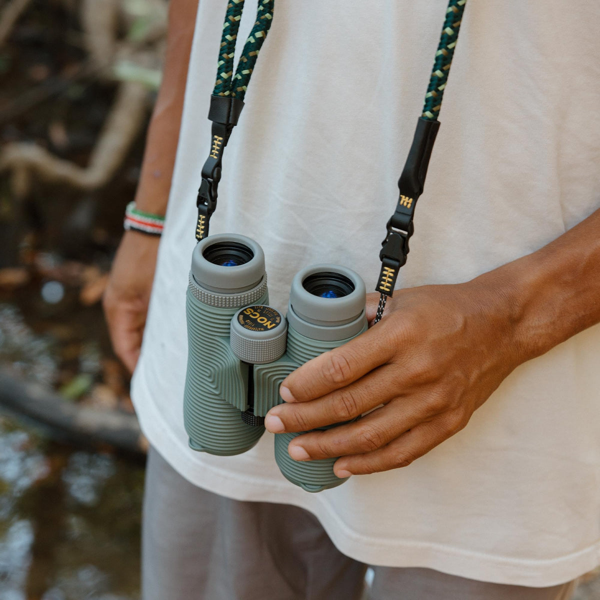 Nocs Provisions Field Issue Compact 8x42 Waterproof Binoculars, Shockproof, Fogproof, 8X Magnification, Bak4 Prism, Multi-Coated Lens, Adults & Kids, Wildlife Viewing, Bird Watching, Hunting & Hiking