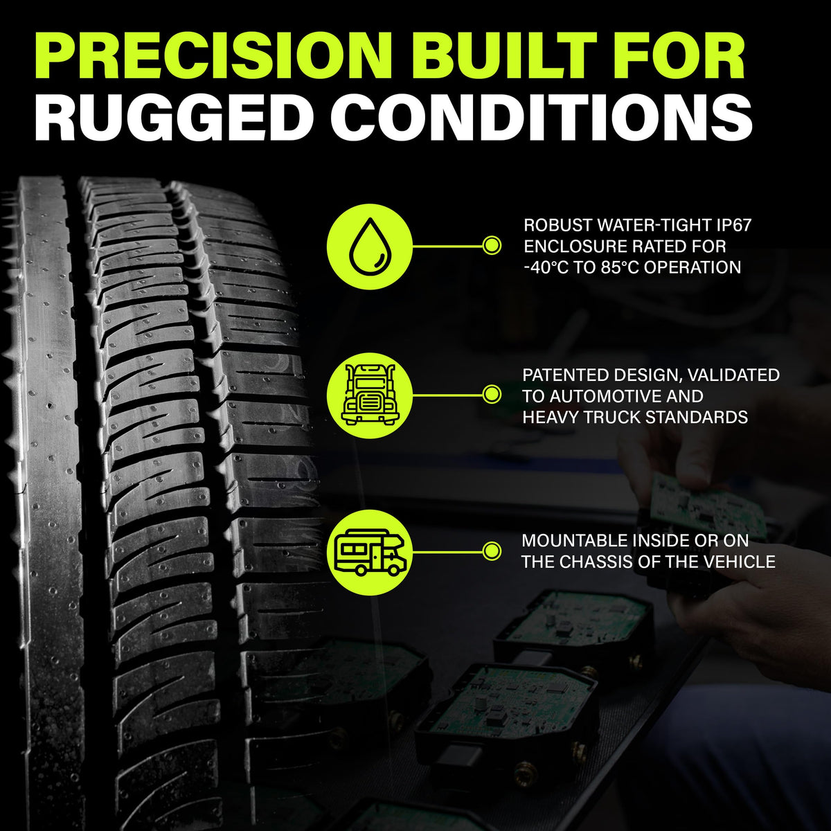 AKTV8 PressureTech™ Onboard Scale System - Real-Time Load Measurement for Trucks and Range Extender Kit for Commercial Vehicles