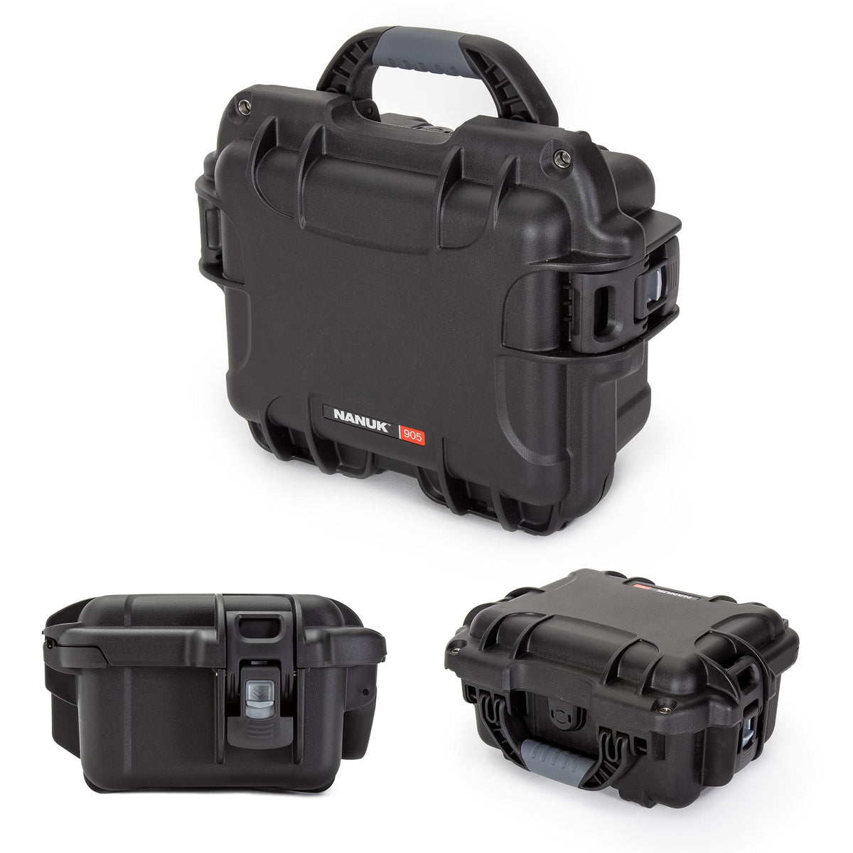 NANUK 905 Waterproof Hard Case with Padded Dividers - Black