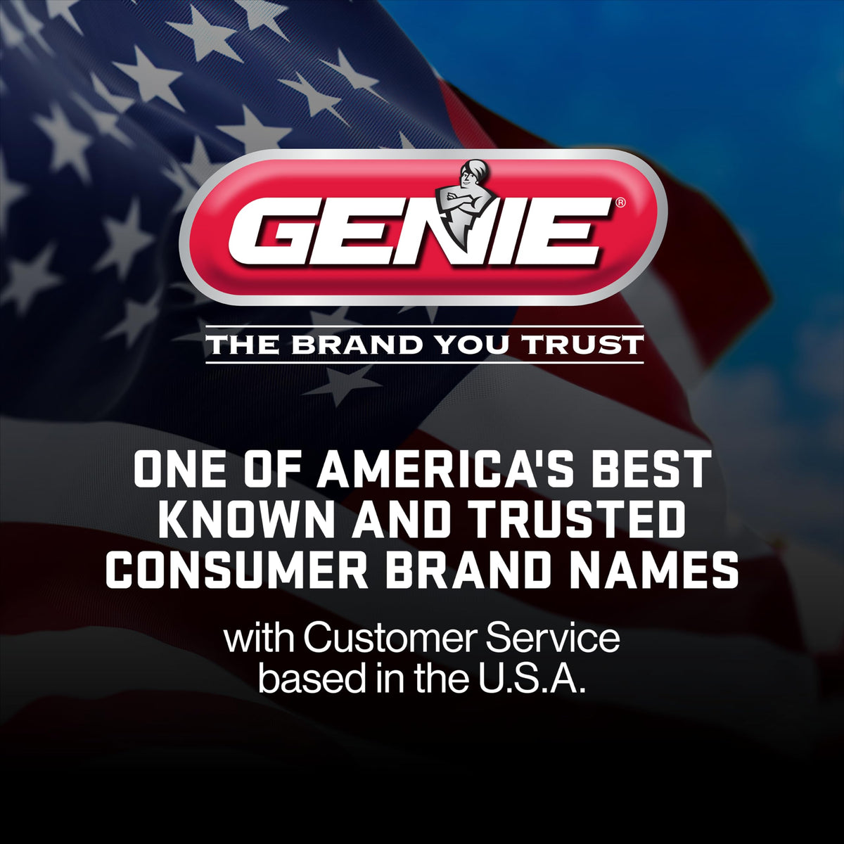 Genie Chain Drive 550 Garage Door Opener, Heavy Duty Chain Drive Opener, Model 2035-TKO