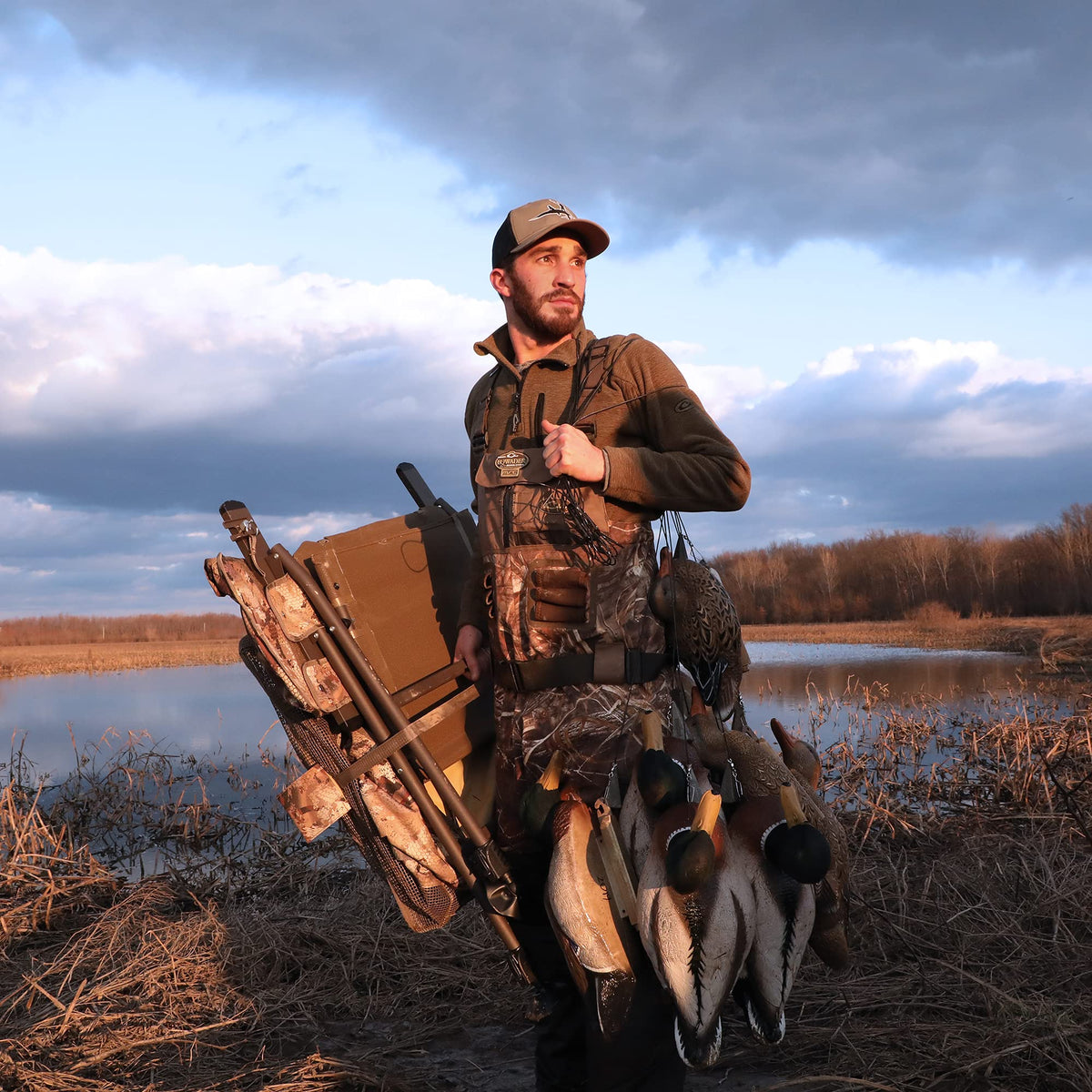 Momarsh Invisi Chair Blind System for Waterfowl & Dove Hunting
