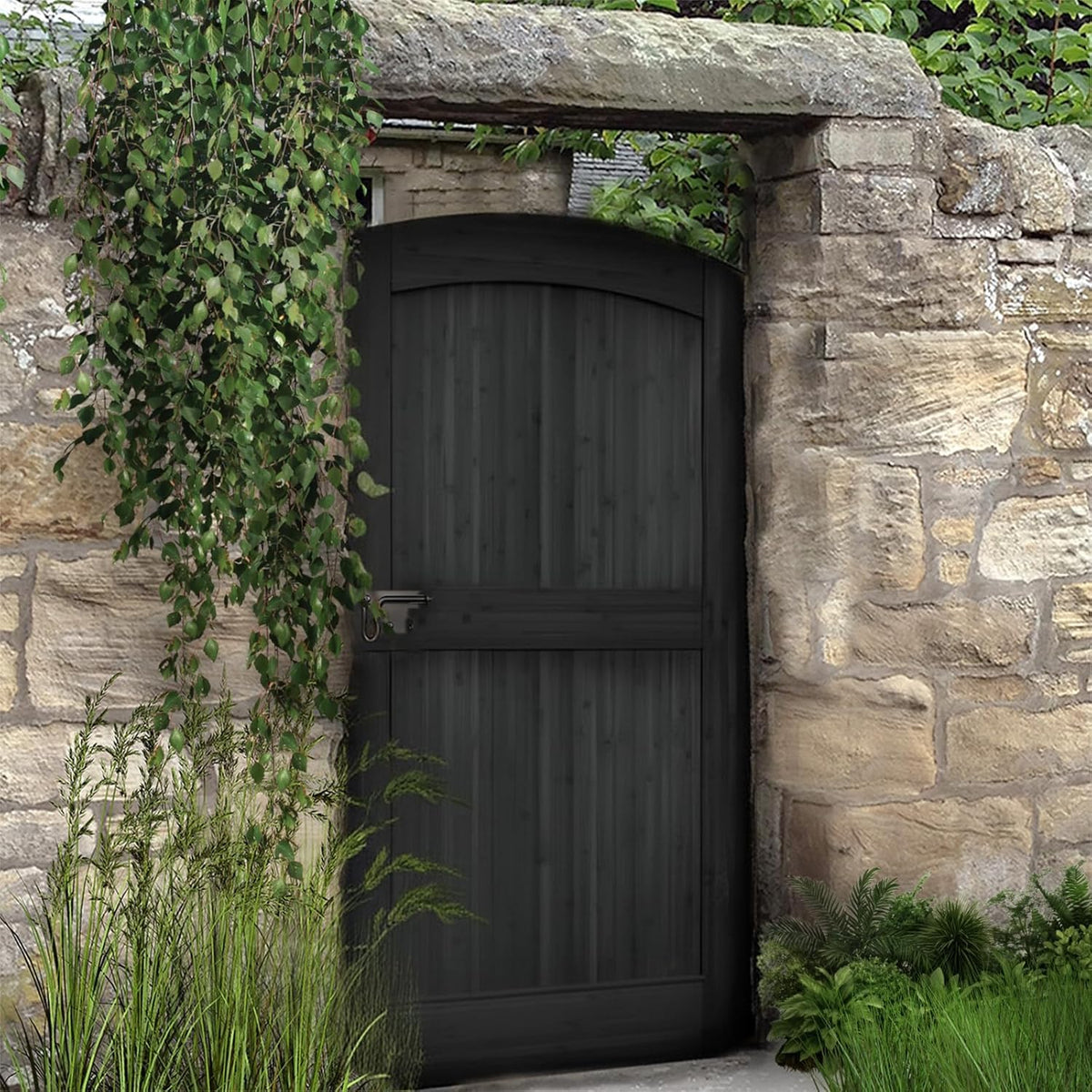 The Montevideo Deluxe, Unfinished, Bamboo Fence Gate (38")