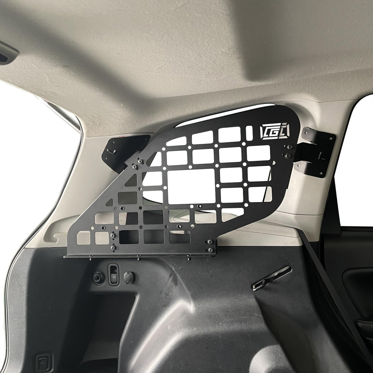 HIGH FLYING for Subaru Forester 14-18 Car Accessories Modular Storage Molle Panels System Trunk Shelf Luggage Storage Carrier Trunk Organizer Aluminum (Side Panels+Shelf with Manual Tailgate)