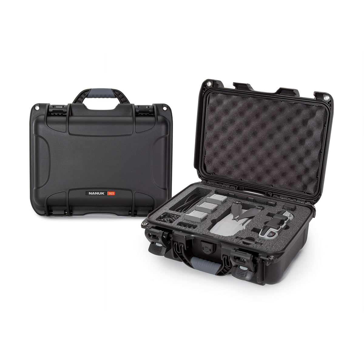 Nanuk 915 Waterproof Hard Case with Foam Insert for DJI Mavic Air 2 - Black