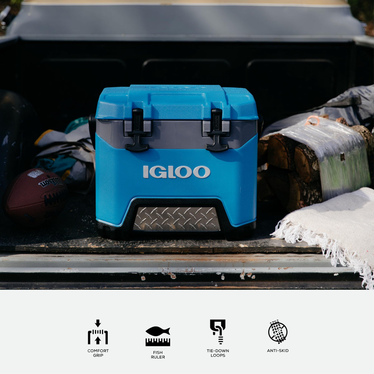 Igloo BMX 25 Quart Green and Orange