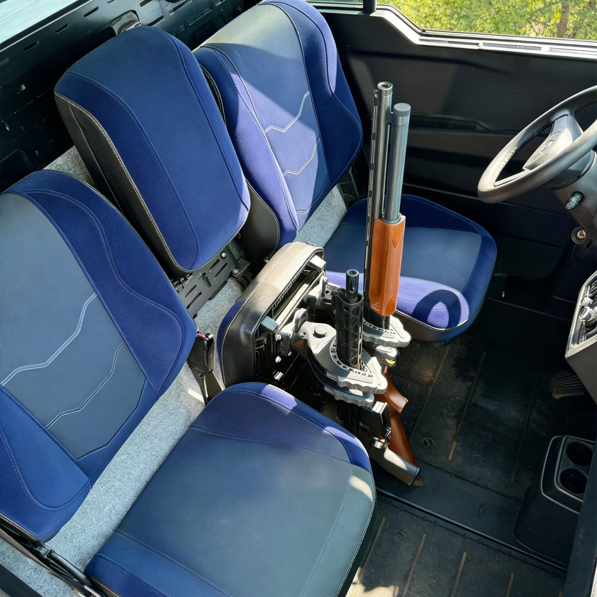 Gun Rack Compatible with Can Am Defender, ATV Gun Holder, Gun Clamp, Gun Grips, Gun Mount