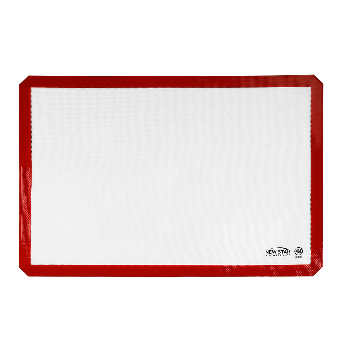 New Star Foodservice Commercial Grade Silicone Baking Mat Non-Stick Pan Liner, 17 x 25 inch (Full Size)