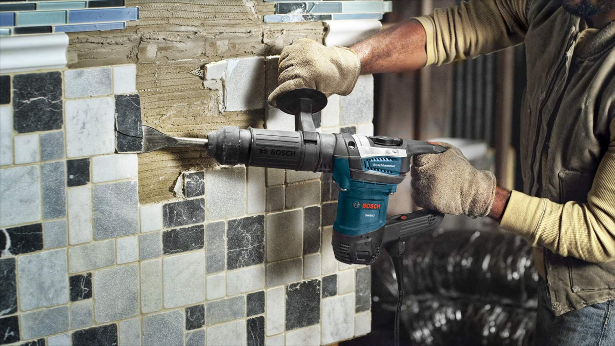 Bosch DH507 12-Pound 10-Amp Variable Speed SDS-Max Demolition Hammer, Blue