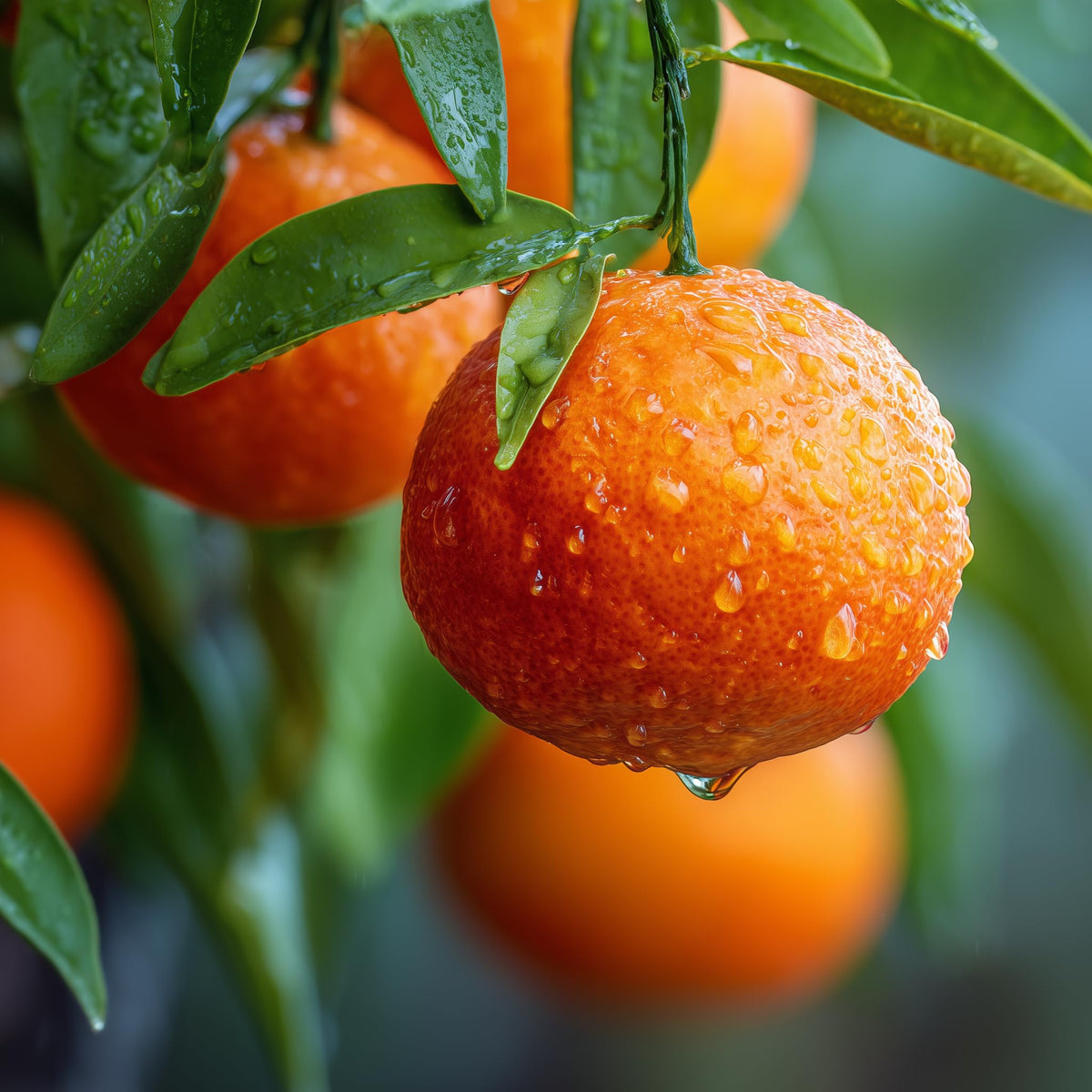 Honey Tangerine (Murcott Mandarin) Tree - 2-5 Inch Tall Live Plant - Potted Indoor/Outdoor Orange Tangor Fruit Seedling - Citrus reticulata 'Murcott'