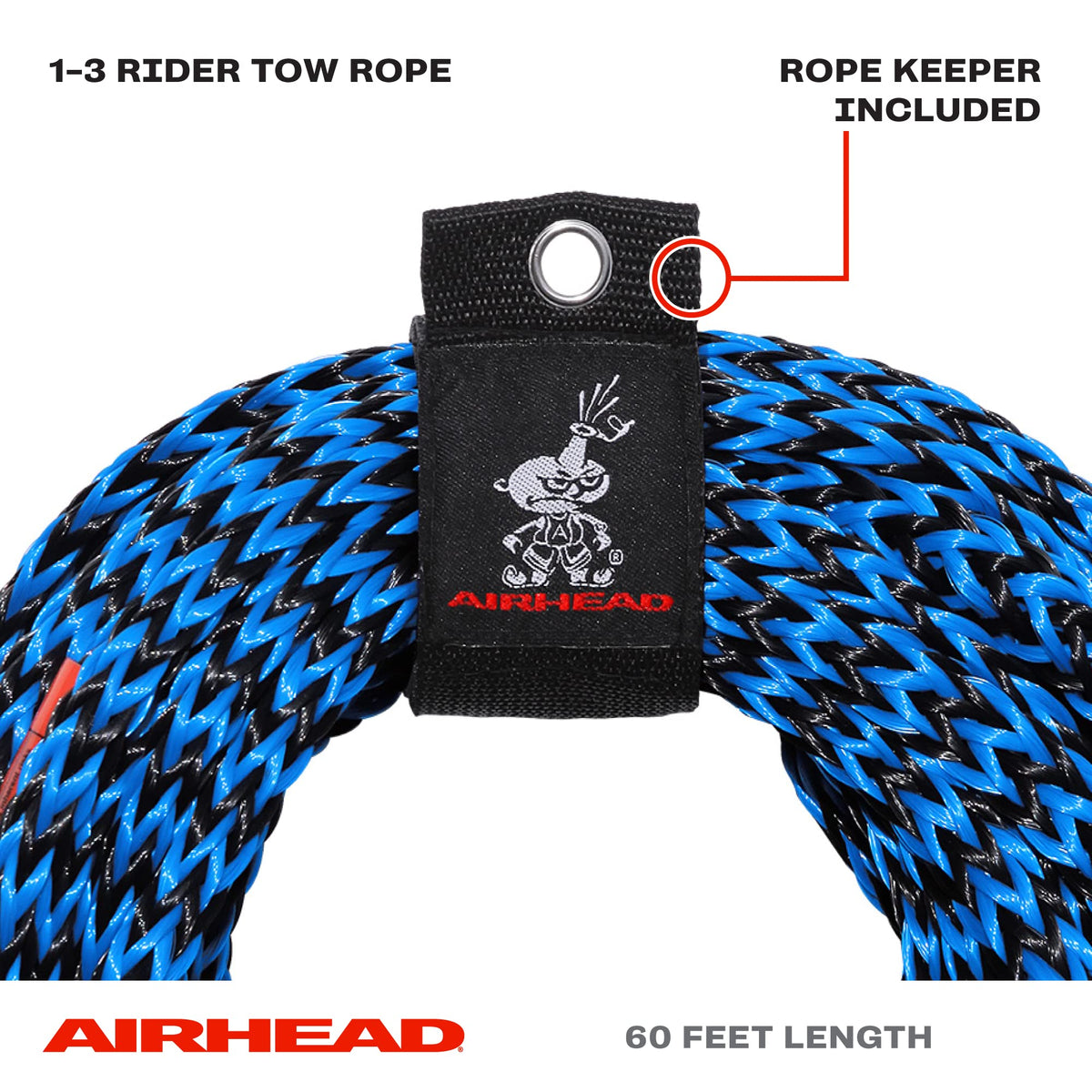 Airhead Super Slice Towable Tube for Boating + 1 Section + Kwik Connect