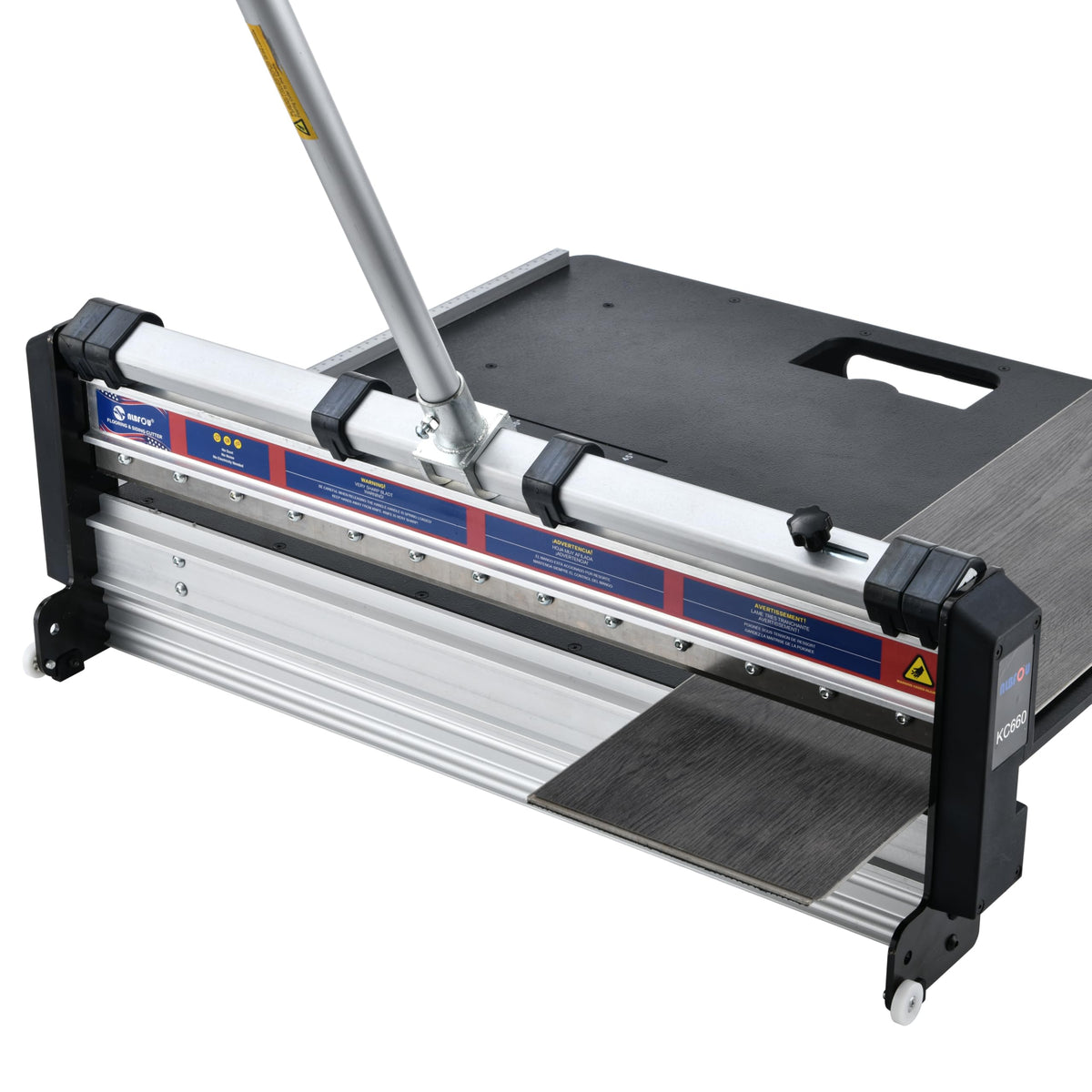 NLBFOU 26" Pro Flooring Cutter, Cuts Vinyl Siding, Carpet Tiles, Rubber Tiles, Laminate, Vinyl Plank, Commercial Vinyl, Fiber Cement Wall Panels, LVP, LVT - Durable and Precise Floor Cutting Tool