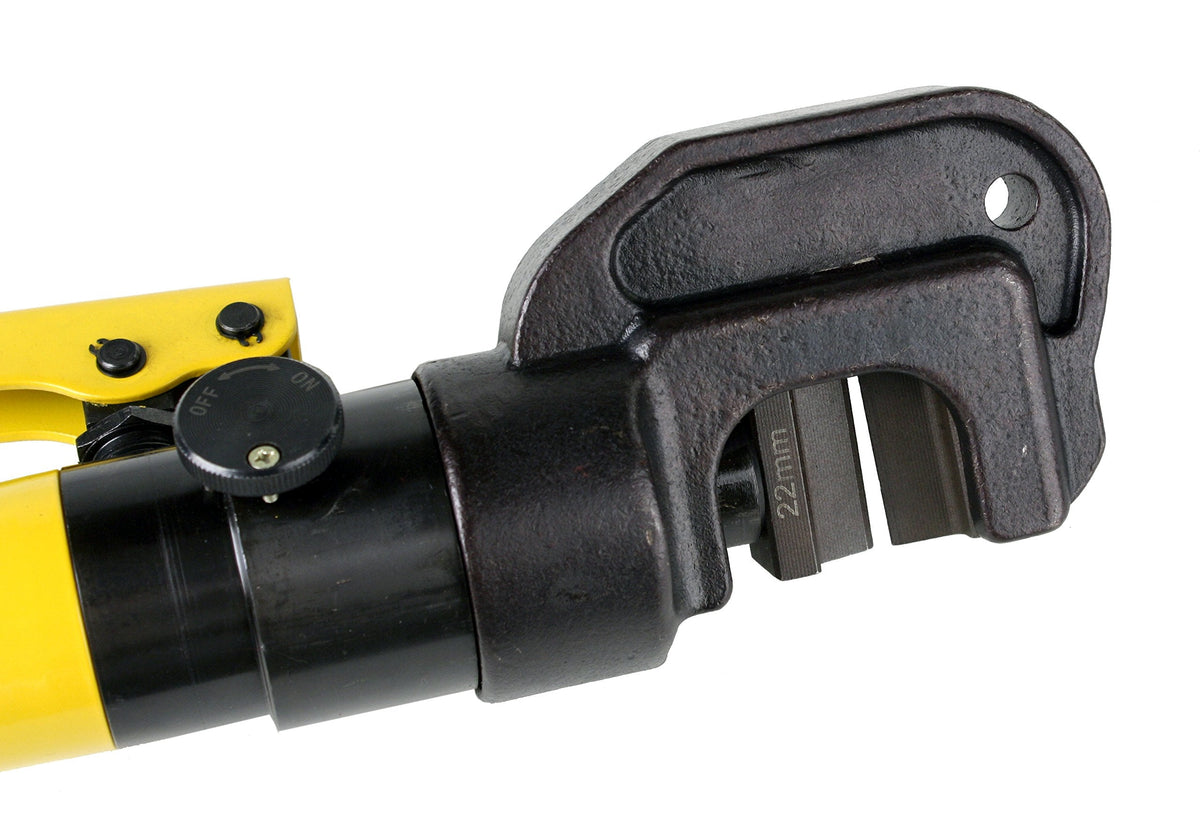 Steel Dragon Tools 22A Handheld Hydraulic Rebar Cutter with Extra Blade Set